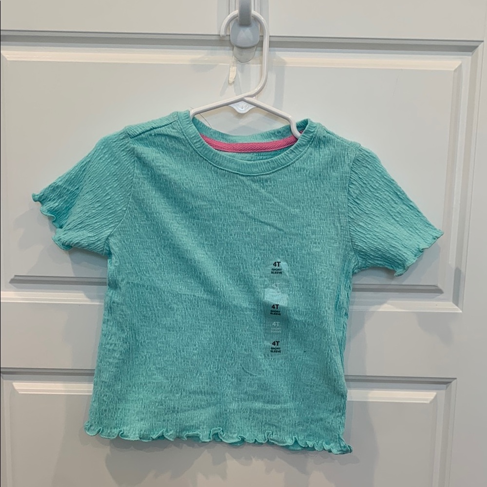 Epic Threads Refreshing Teal Short Sleeve Shirt
